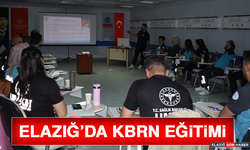 Elazığ’da KBRN eğitimi