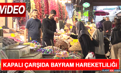 Kapalı Çarşıda Bayram Hareketliliği