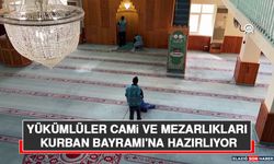Yükümlüler Cami ve Mezarlıkları Kurban Bayramı'na Hazırlıyor