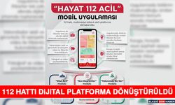 112 Hattı Dijital Platforma Dönüştürüldü