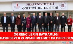 Öğrencilerin Bayramlığı Hayırsever İş İnsanı Mehmet Bildirici’den