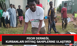 Fecir Derneği, Kurbanları İhtiyaç Sahiplerine Ulaştırdı