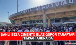 Şanlı Seza Çimento Elazığspor Taraftarı Timsah Arena’da