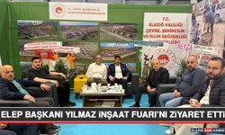 ELEP Başkanı Yılmaz İnşaat Fuarı’nı Ziyaret Etti