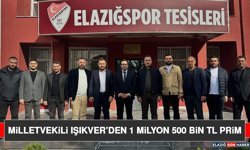 Milletvekili Işıkver’den 1 Milyon 500 Bin TL Prim