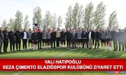Vali Hatipoğlu Seza Çimento Elazığspor Kulübünü Ziyaret Etti