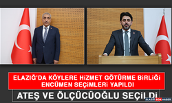 Elazığ’da Köylere Hizmet Götürme Birliği Encümen Seçimleri Yapıldı