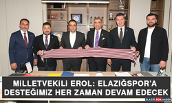 Milletvekili Erol: Elazığspor’a Desteğimiz Her Zaman Devam Edecek