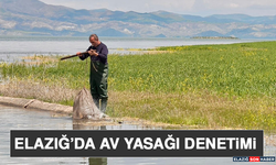 Elazığ’da Av Yasağı Denetimi