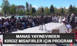 Manas Yayınevinden Kırgız Misafirler İçin Program
