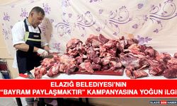 Elazığ Belediyesi’nin “Bayram Paylaşmaktır” Kampanyasına Yoğun İlgi