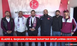 Elazığ İl Başkanlığı’ndan Taraftar Gruplarına Destek