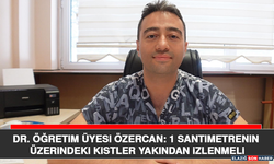 Dr. Öğretim Üyesi Özercan: 1 Santimetrenin Üzerindeki Kistler Yakından İzlenmeli