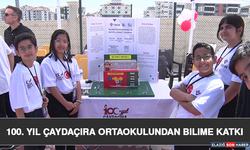 100. Yıl Çaydaçıra Ortaokulundan Bilime Katkı