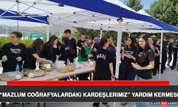 “Mazlum Coğrafyalardaki Kardeşlerimiz” Yardım Kermesi