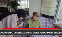 Karakoçanlı Öğrencilerinden Örnek “Evde Bakım” Projesi