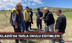 Elazığ’da Tarla Okulu Eğitimleri