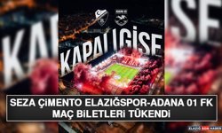 Seza Çimento Elazığspor-Adana 01 FK Maç Biletleri Tükendi
