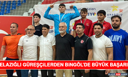 Elazığlı Güreşçilerden Bingöl’de Büyük Başarı