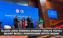 Elazığ Lisesi Öğrencilerinden Türkiye Yüzyılı Maarif Modeli Kongresinde Büyük Başarı