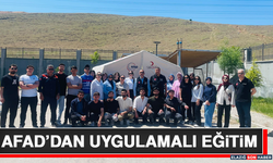 AFAD’dan Uygulamalı Eğitim