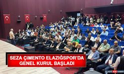 Seza Çimento Elazığspor’da Genel Kurul Başladı