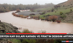 Eriyen Kar Suları Karasu ve Fırat’ın Debisini Artırdı