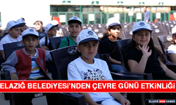 Elazığ Belediyesi’nden Çevre Günü Etkinliği