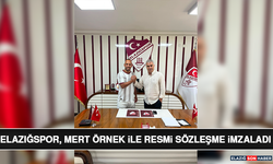 Elazığspor, Mert Örnek ile Resmi Sözleşme İmzaladı
