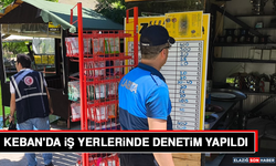 Keban'da İş Yerlerinde Denetim Yapıldı