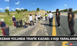 Keban Yolunda Trafik Kazası: 4 Kişi Yaralandı
