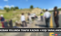 Keban Yolunda Trafik Kazası: 4 Kişi Yaralandı