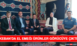 Keban’da El Emeği Ürünler Görücüye Çıktı