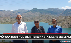 Köy Sakinleri Yol Sıkıntısı İçin Yetkililere Seslendi