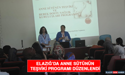 Elazığ’da anne sütünün teşviki programı düzenlendi