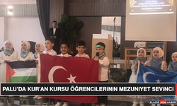 Palu’da Kur’an Kursu Öğrencilerinin Mezuniyet Sevinci