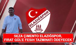 Seza Çimento Elazığspor, Fırat Gül’e Fesih Tazminatı Ödeyecek