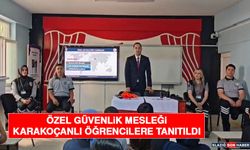 Özel Güvenlik Mesleği Karakoçanlı Öğrencilere Tanıtıldı
