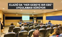 Elazığ’da “Her Gebeye Bir Ebe” Uygulaması Sürüyor