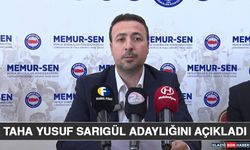 Taha Yusuf Sarıgül Adaylığını Açıkladı