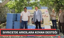 Sivrice'de Arıcılara Kovan Desteği
