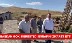 Başkan Gök, Keresteci Esnafını Ziyaret Etti