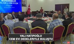 Vali Hatipoğlu Cem Evi Dedeleriyle Buluştu