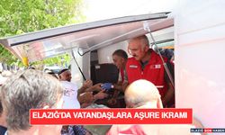 Elazığ'da Vatandaşlara Aşure İkramı