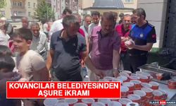 Kovancılar Belediyesinden Aşure İkramı