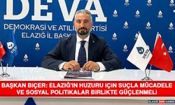 Başkan Biçer: Elazığ'ın Huzuru İçin Suçla Mücadele ve Sosyal Politikalar Birlikte Güçlenmeli