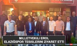 Milletvekili Erol, Elazığspor Tesislerini Ziyaret Etti