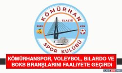 Kömürhanspor, Voleybol, Bilardo ve Boks Branşlarını Faaliyete Geçirdi
