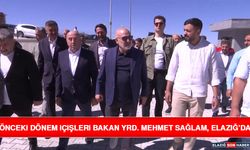 Önceki Dönem İçişleri Bakan YRD. Mehmet Sağlam, Elazığ’da