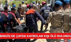 Bingöl'de Çayda Kaybolan Kişi Ölü Bulundu